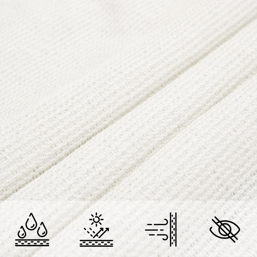 Para-sol estilo vela 160 g/m² 2,5x4 m PEAD antracite