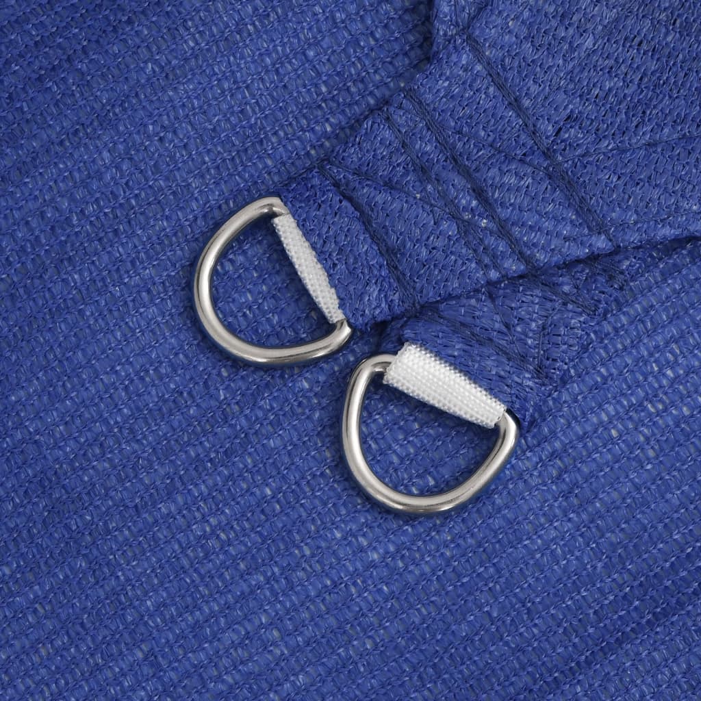 Para-sol estilo vela 160 g/m² 2,5x4 m PEAD amarelo