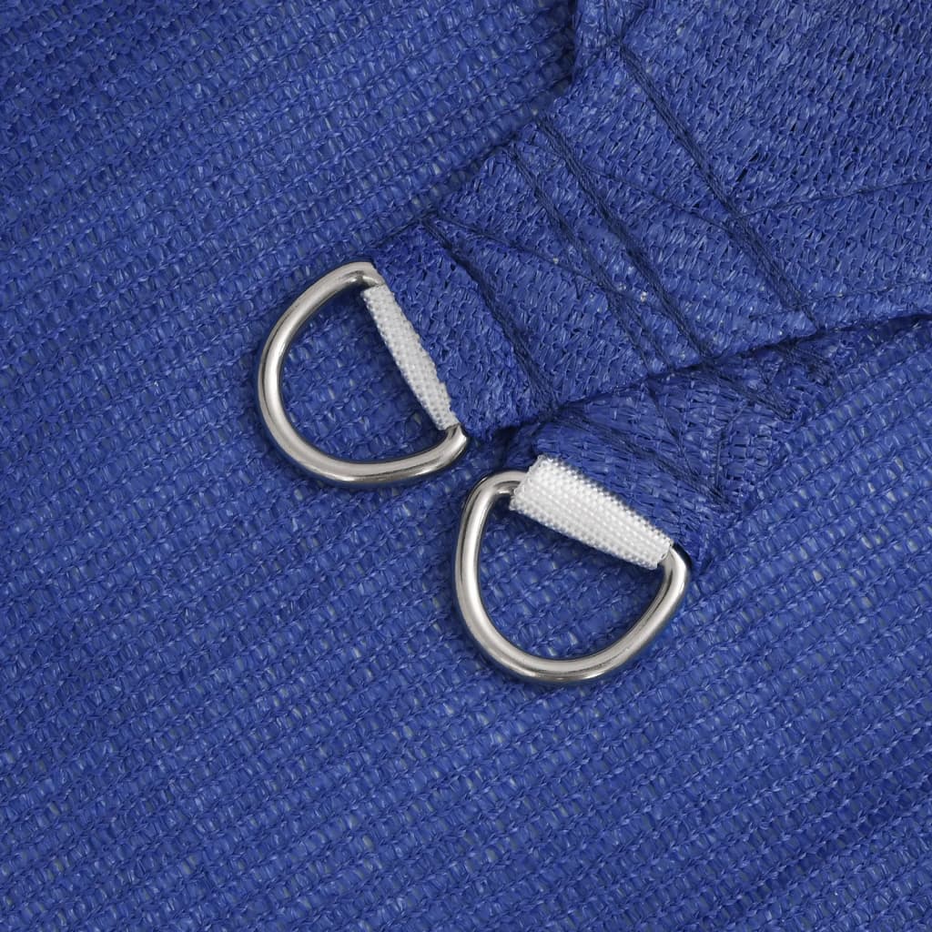 Para-sol estilo vela 160 g/m² 2,5x4 m PEAD amarelo