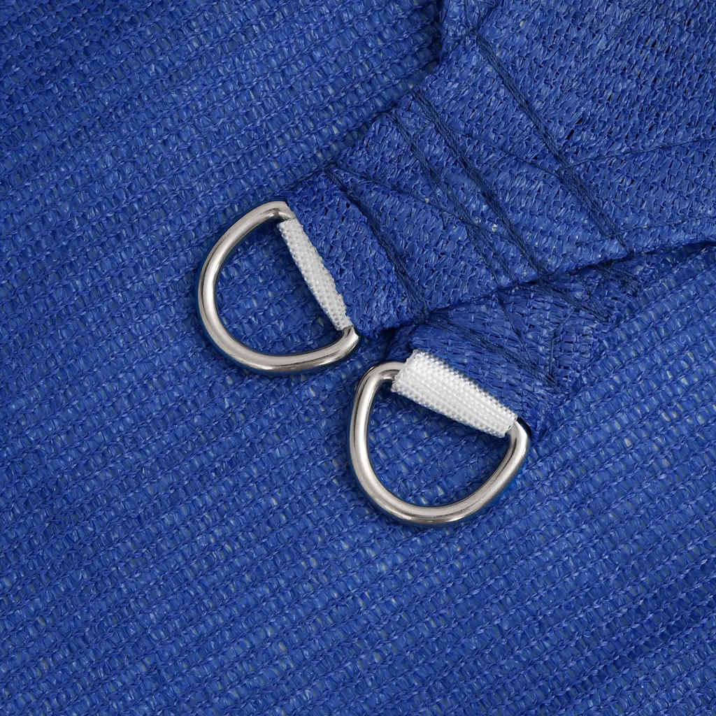 Para-sol estilo vela triangular 160 g/m² 4x5x6,8 m PEAD amarelo