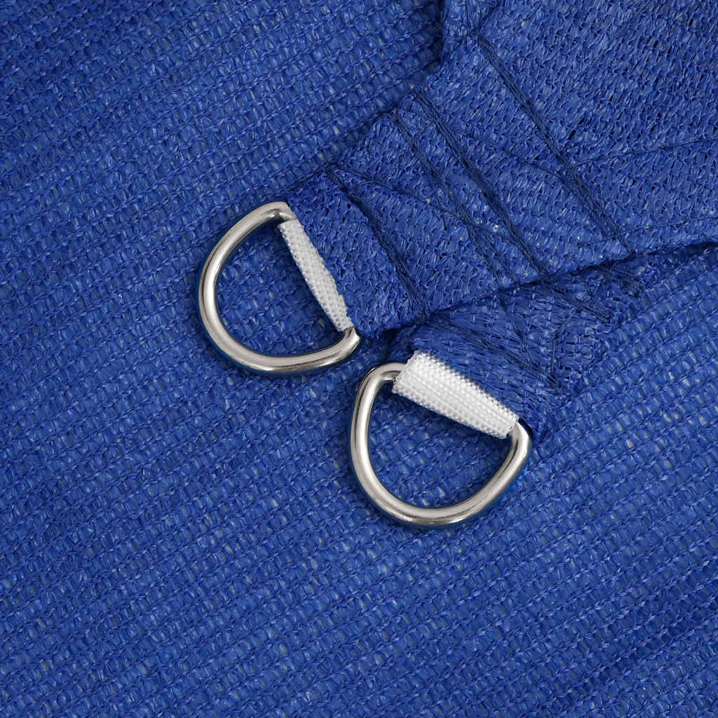 Para-sol estilo vela triangular 160 g/m² 4x5x6,8 m PEAD amarelo