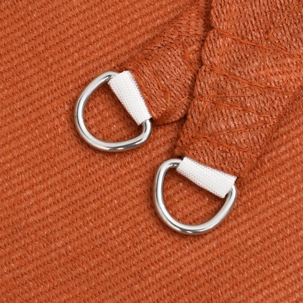 Para-sol estilo vela 160 g/m² 2,5x4 m PEAD amarelo