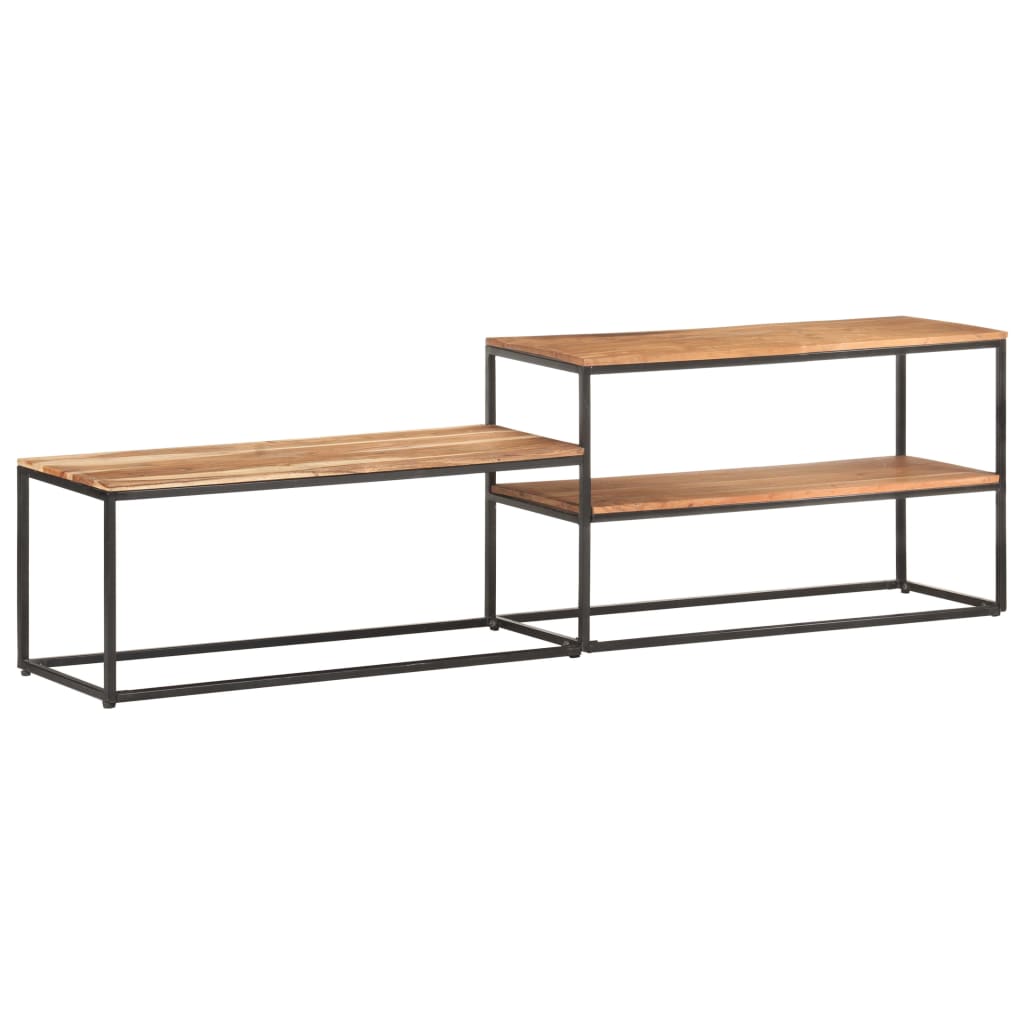 Móvel de TV 180x30x50 cm madeira de acácia maciça