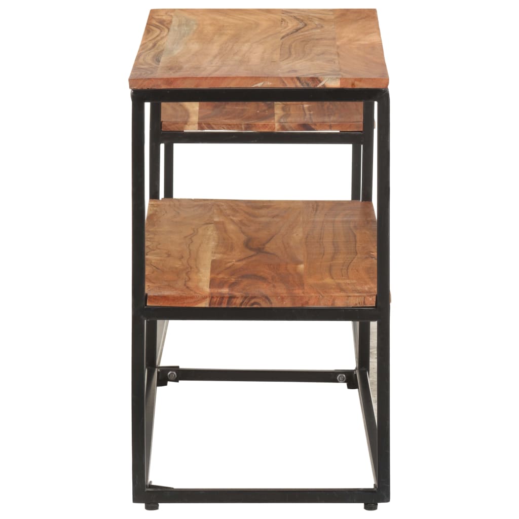 Móvel de TV 180x30x50 cm madeira de acácia maciça