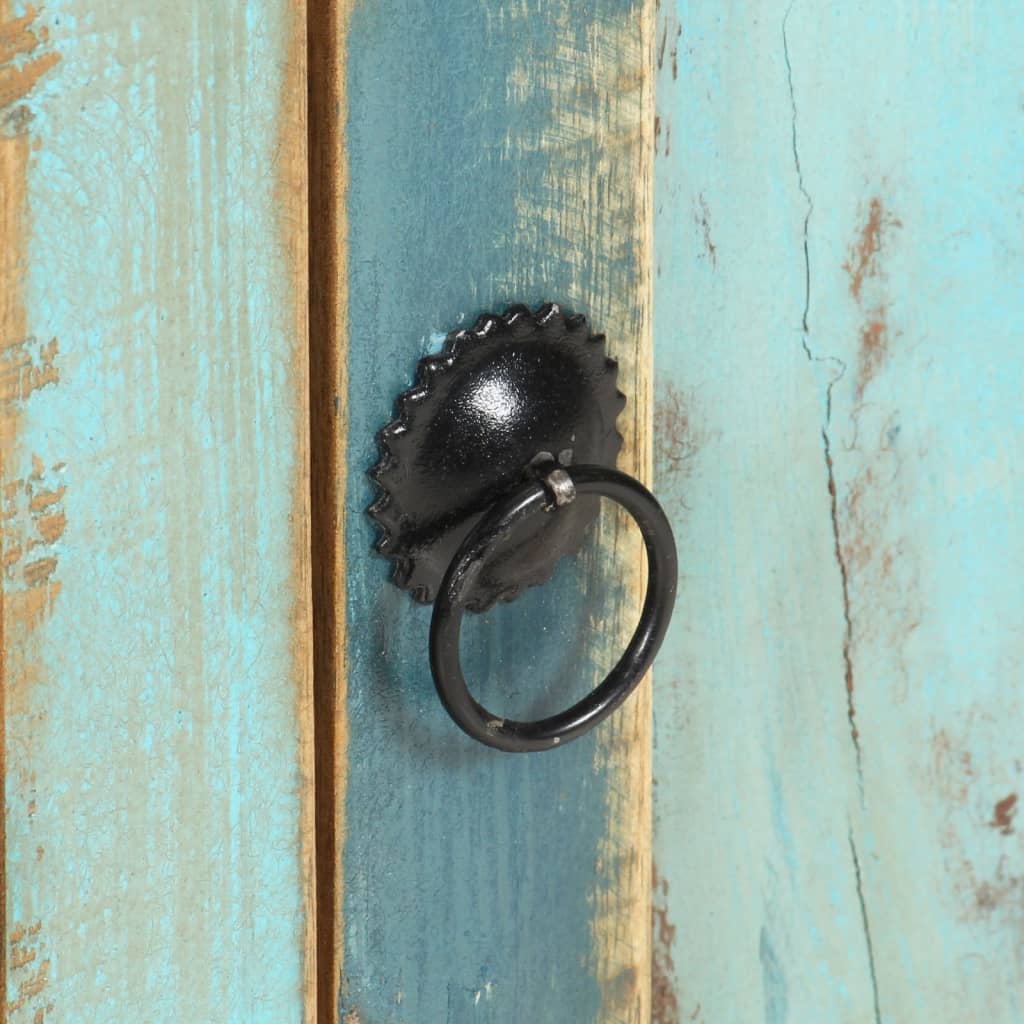 Aparador 172x35x80 cm madeira recuperada maciça