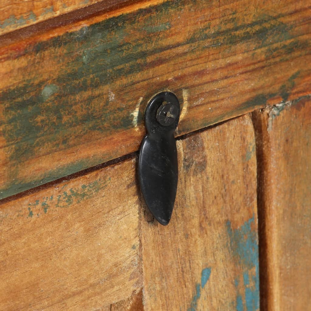 Aparador 172x35x80 cm madeira recuperada maciça