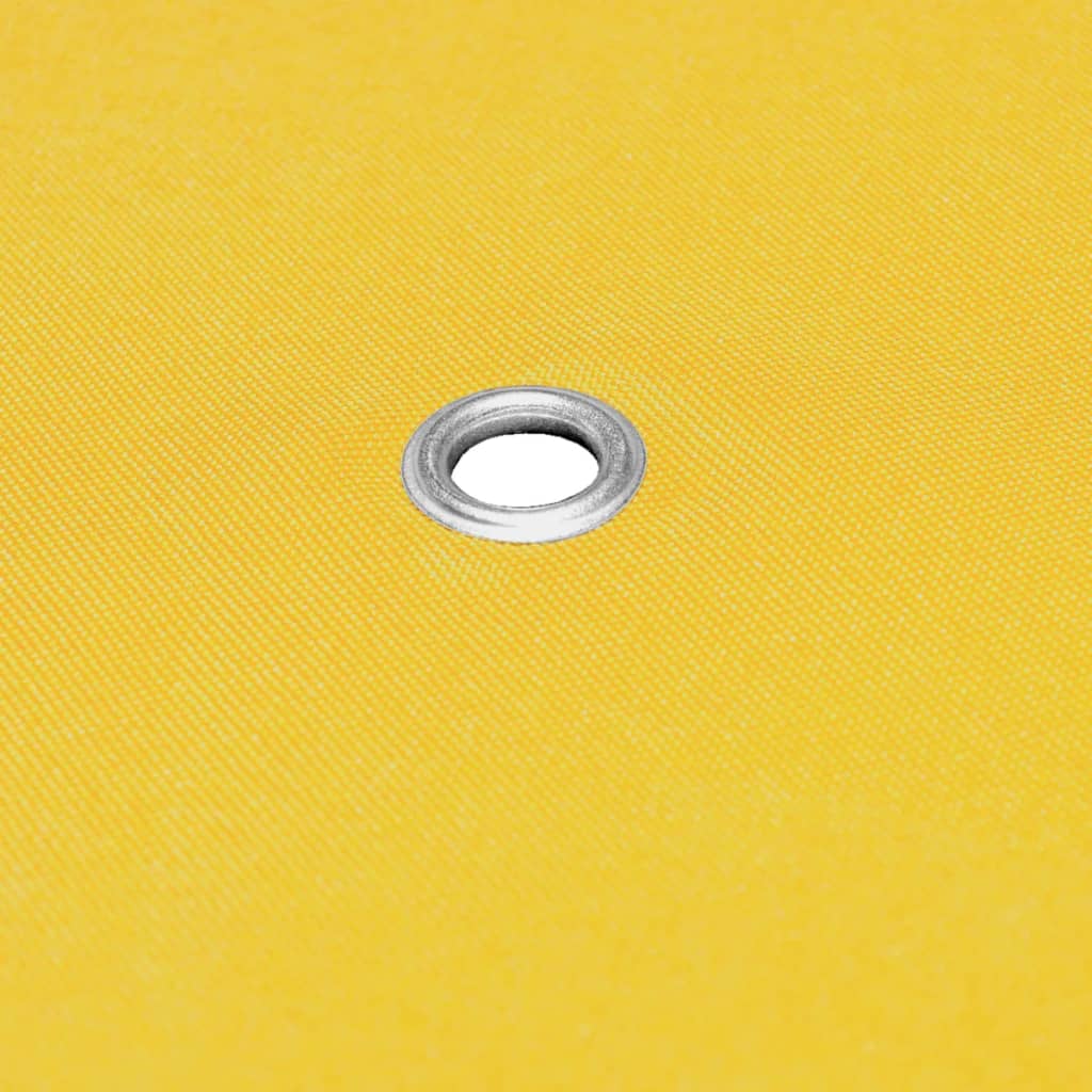 Cobertura de gazebo 270 g/m² 4x3 m amarelo