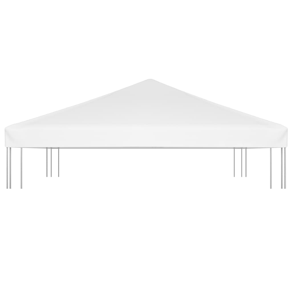 Cobertura de gazebo 270 g/m² 4x3 m amarelo