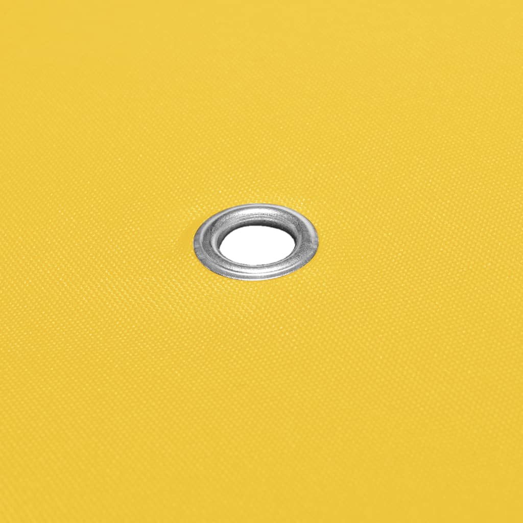 Cobertura de gazebo 270 g/m² 4x3 m amarelo