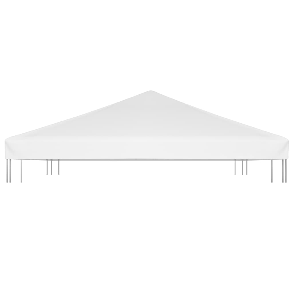 Cobertura de gazebo 270 g/m² 4x3 m amarelo