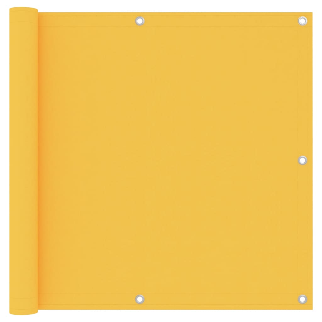 Tela de varanda 120x600 cm tecido Oxford amarelo