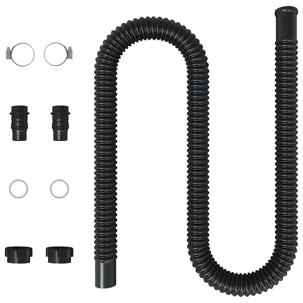 Painel de aquecimento solar curvo para piscina 110x65 cm