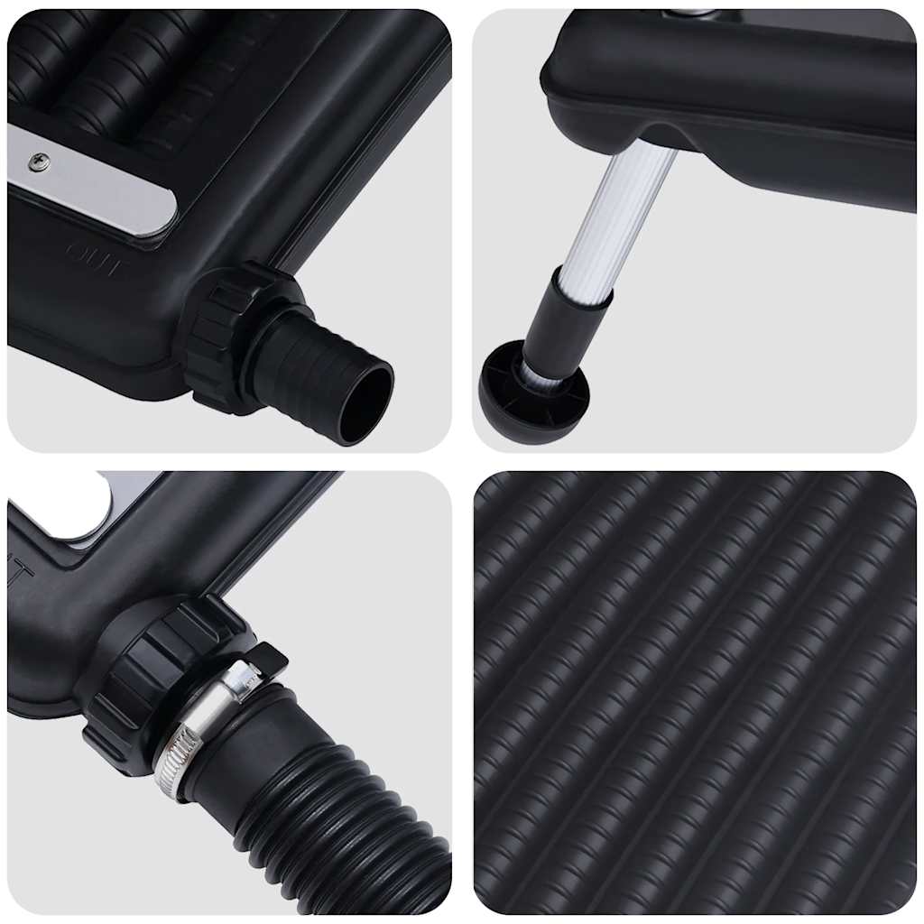 Painel de aquecimento solar curvo para piscina 110x65 cm