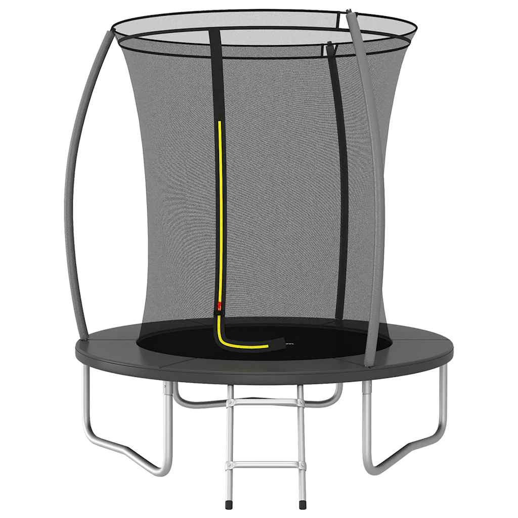 Conjunto de trampolim redondo 183x52 cm 80 kg