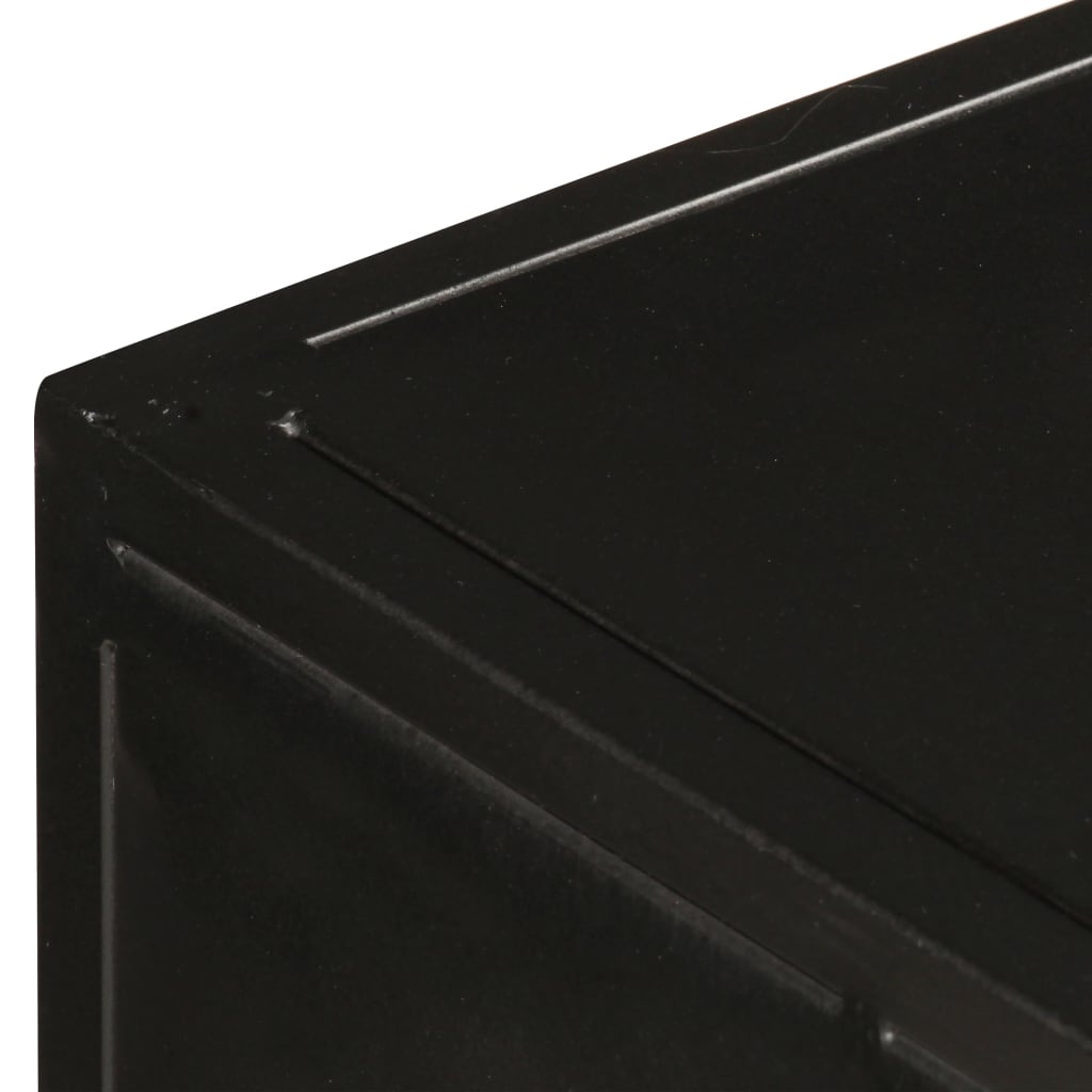 Móvel de TV 90x30x40 cm madeira de mangueira áspera