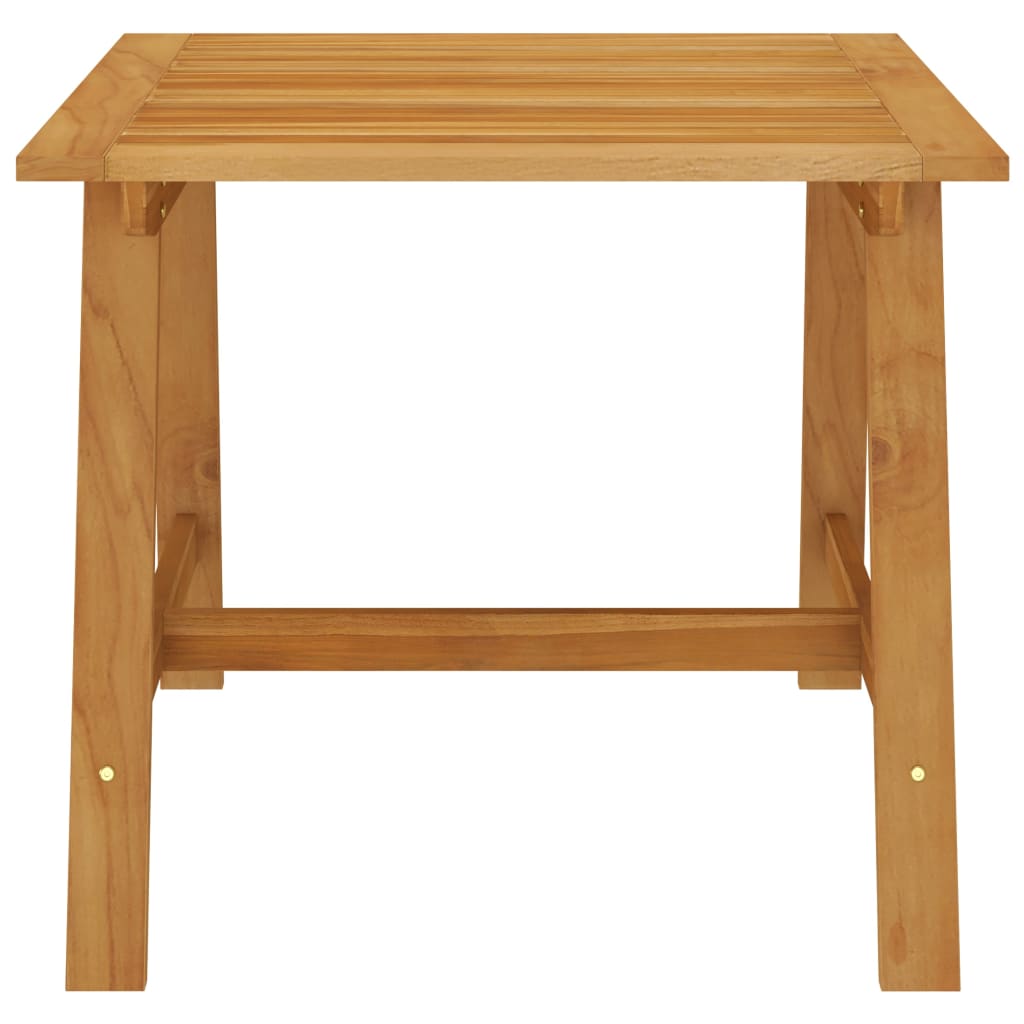 Mesa de jantar para jardim 88x88x74 cm madeira de acácia maciça