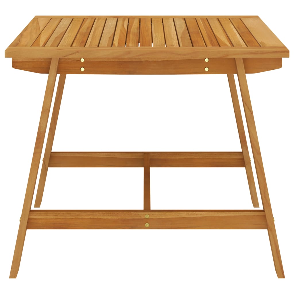 Mesa de jantar para jardim 88x88x74 cm madeira de acácia maciça