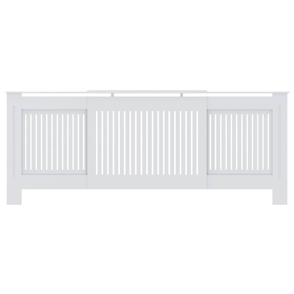 Cobertura de radiador MDF 205 cm branco