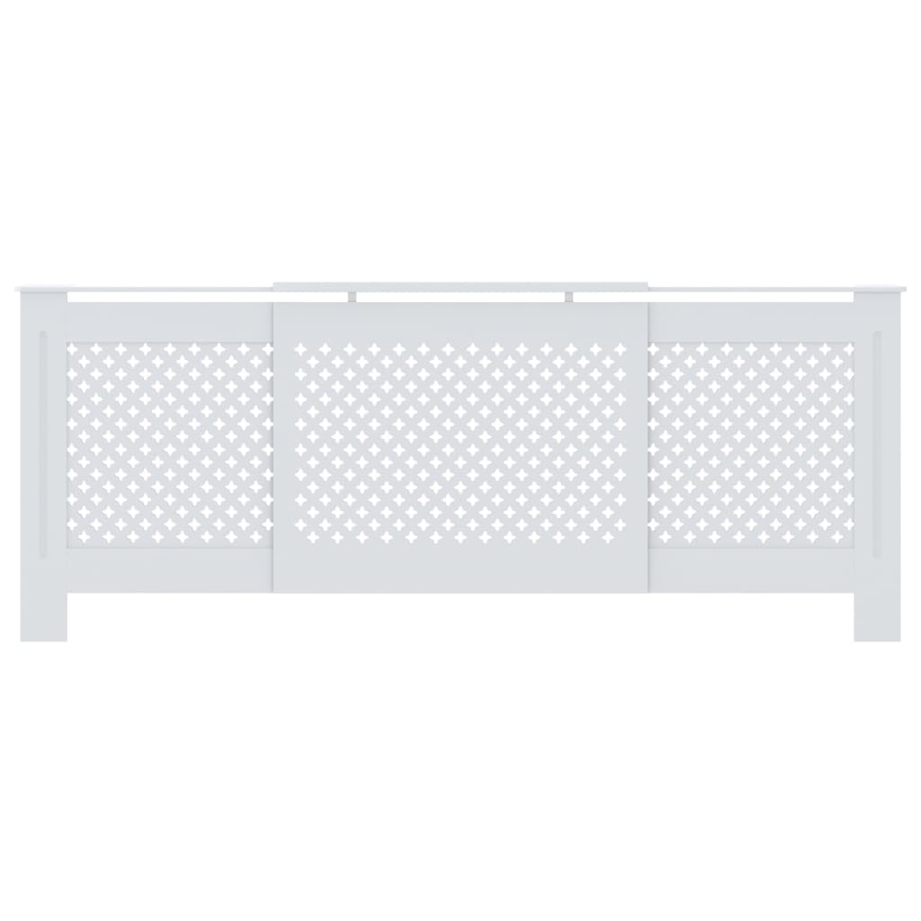 Cobertura de radiador MDF 205 cm branco