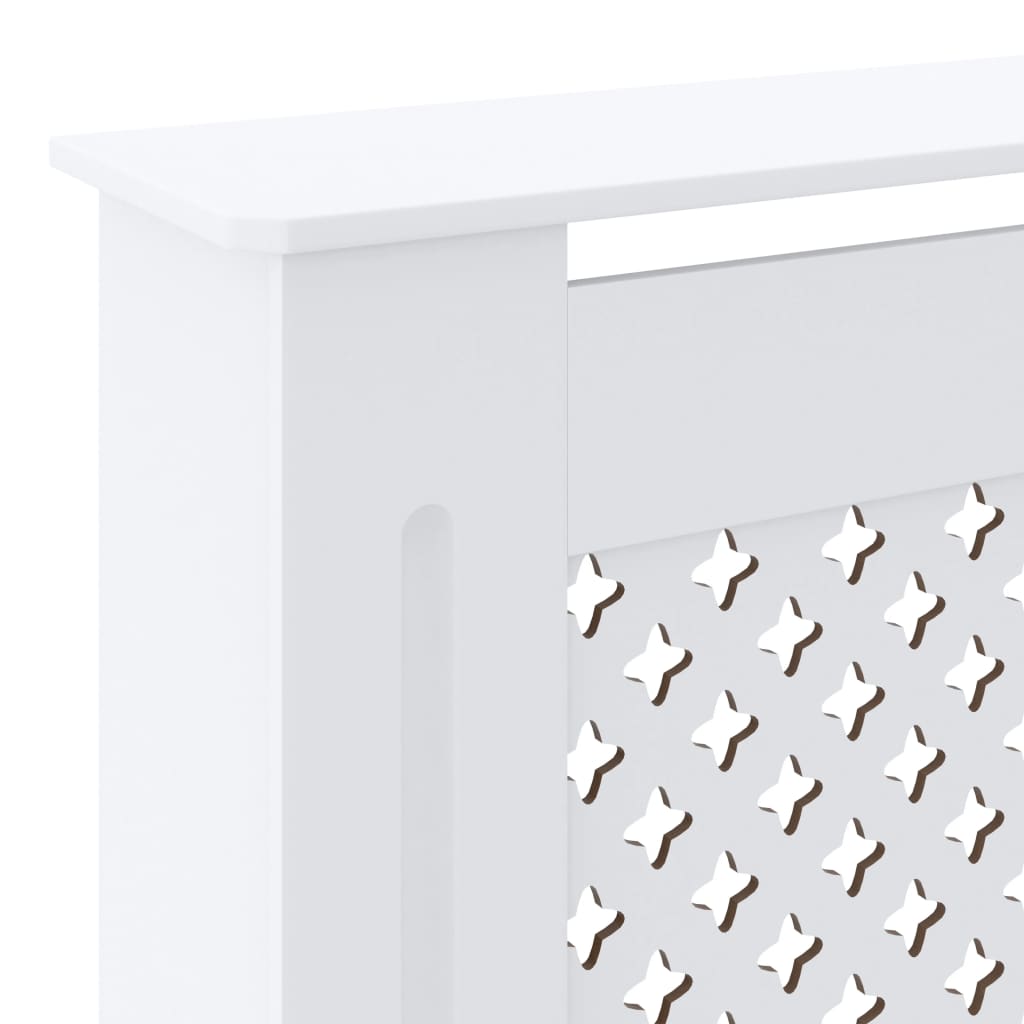 Cobertura de radiador MDF 205 cm branco