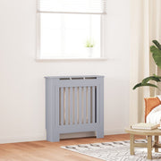 Cobertura de radiador MDF 78 cm cinzento