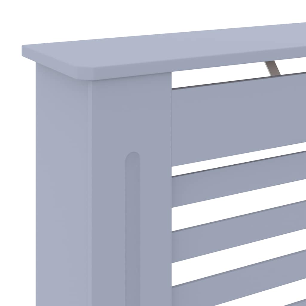 Cobertura de radiador MDF 78 cm cinzento
