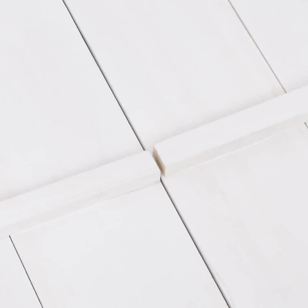 Caixa de areia 95x90x15 cm madeira de abeto branco