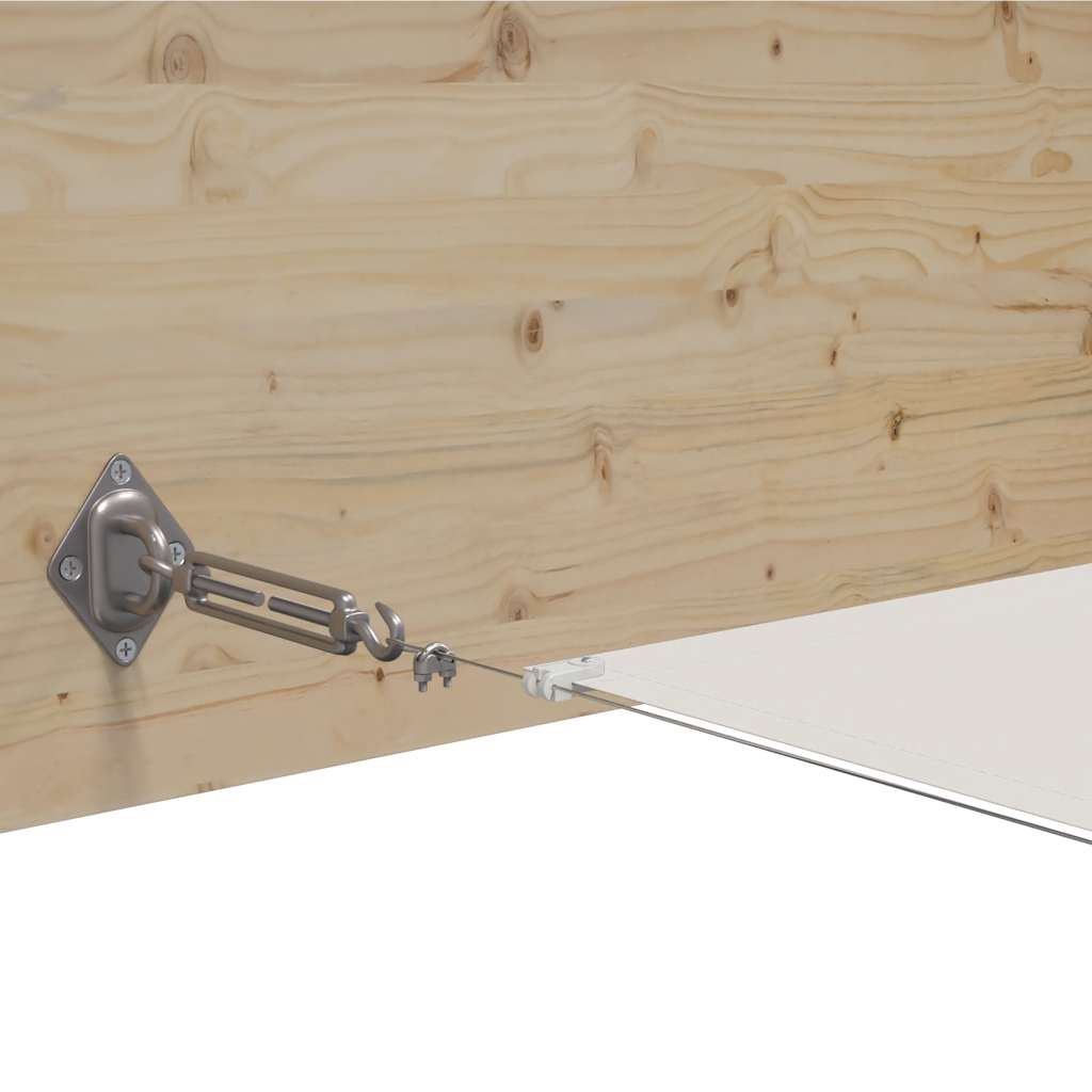 Toldo vertical 60x1000 cm tecido oxford branco