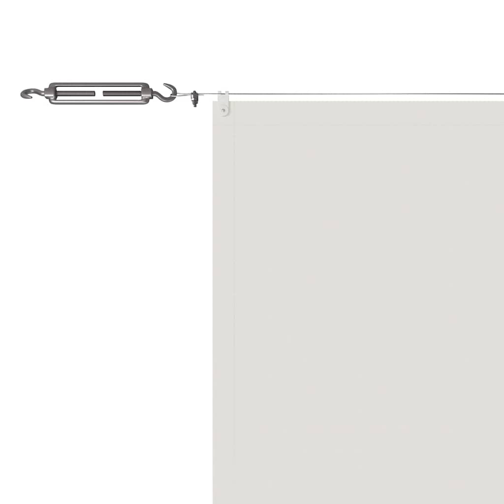 Toldo vertical 60x1200 cm tecido oxford branco