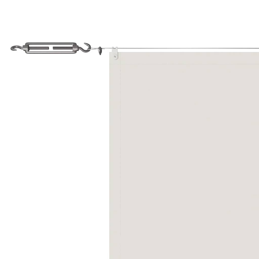 Toldo vertical 100x1200 cm tecido oxford branco