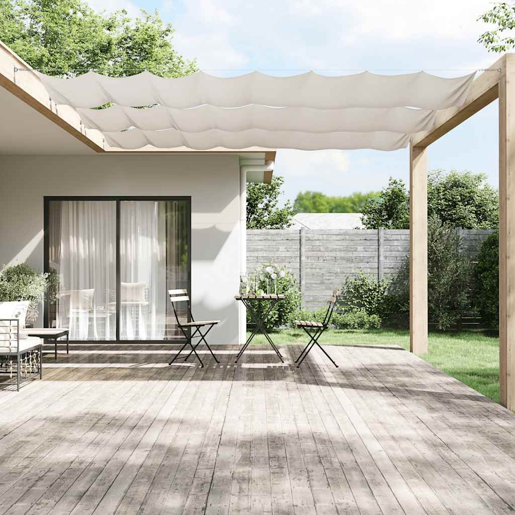 Toldo vertical 140x800 cm tecido oxford branco