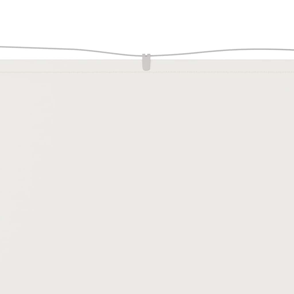Toldo vertical 180x800 cm tecido oxford branco