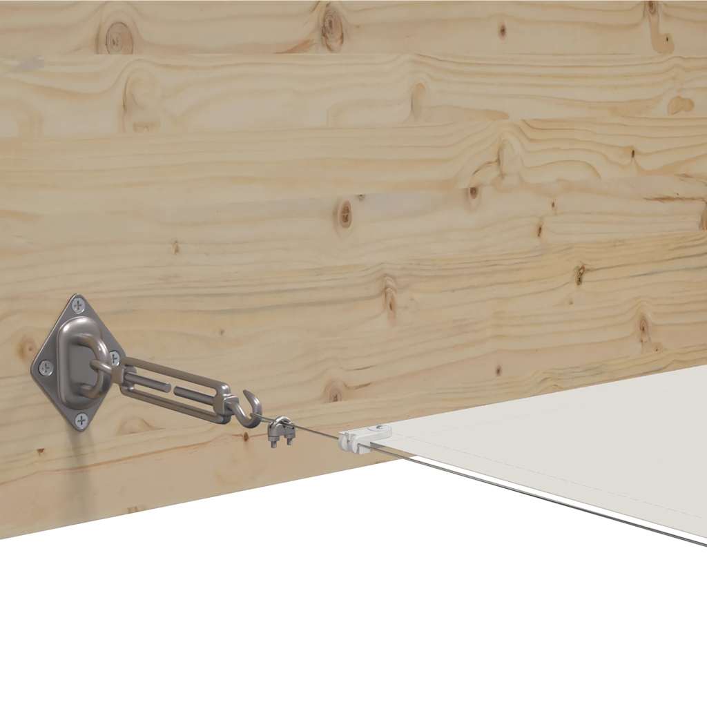 Toldo vertical 180x1200 cm tecido oxford branco