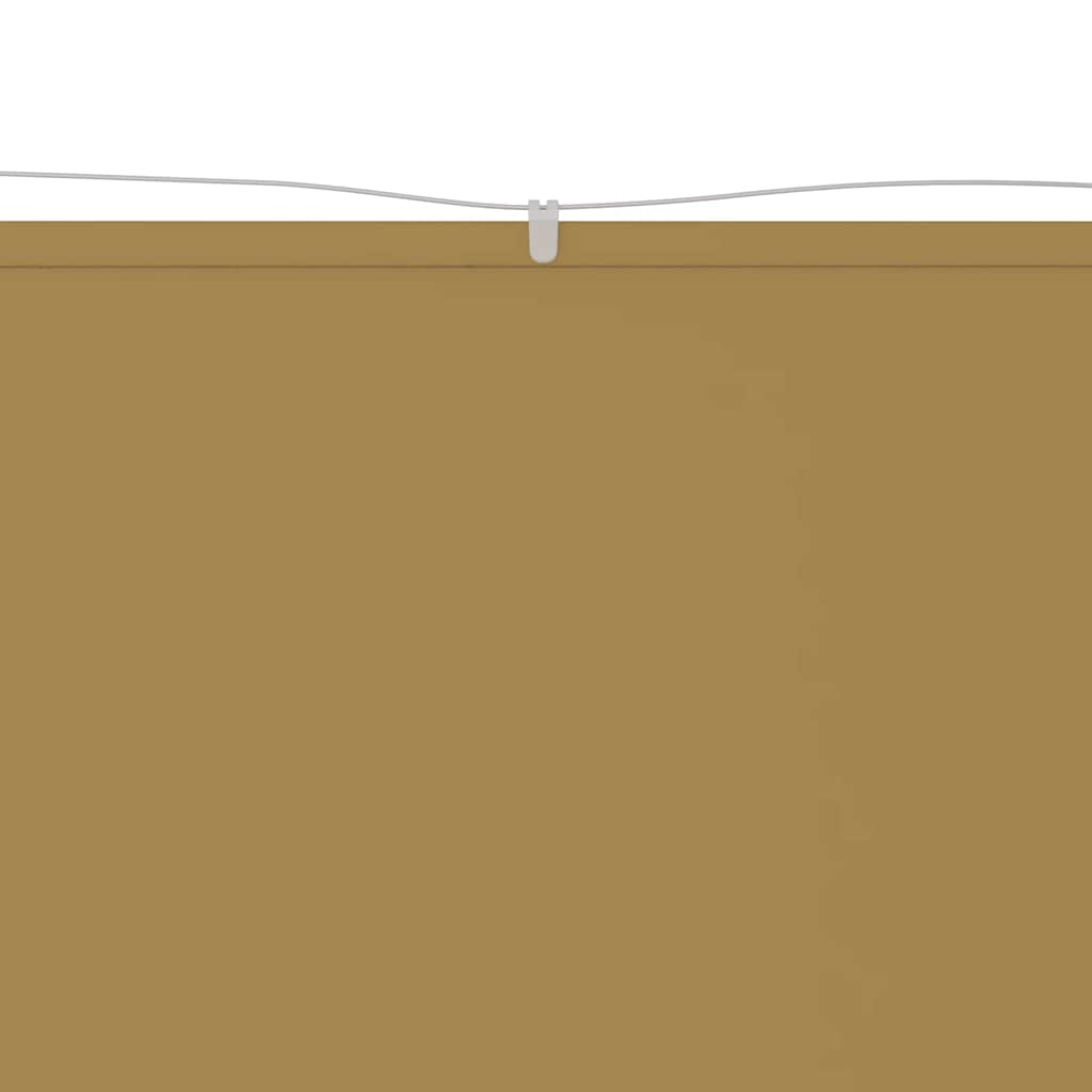 Toldo vertical 100x800 cm tecido oxford bege