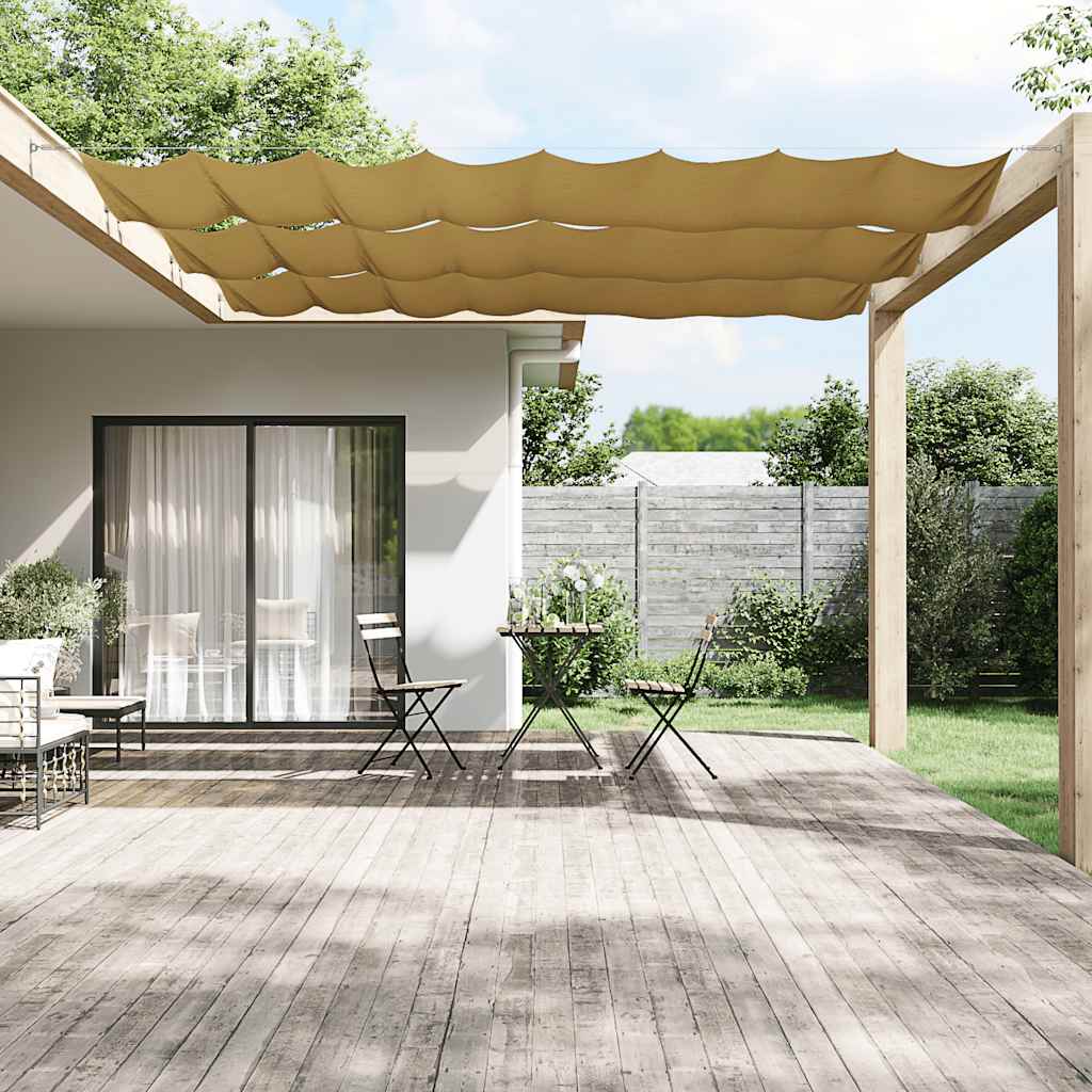 Toldo vertical 140x800 cm tecido oxford bege