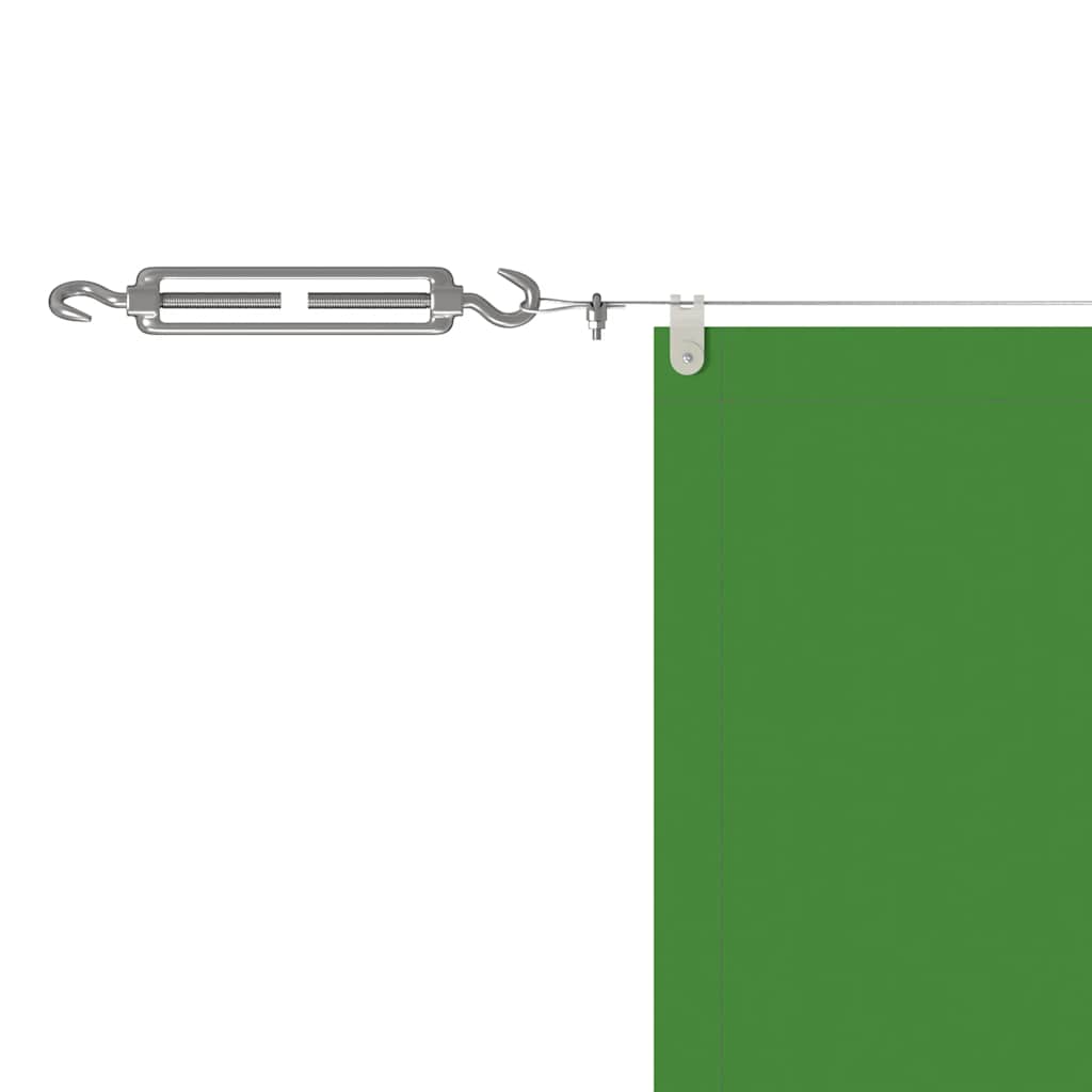 Toldo vertical 100x600 cm tecido oxford verde-claro