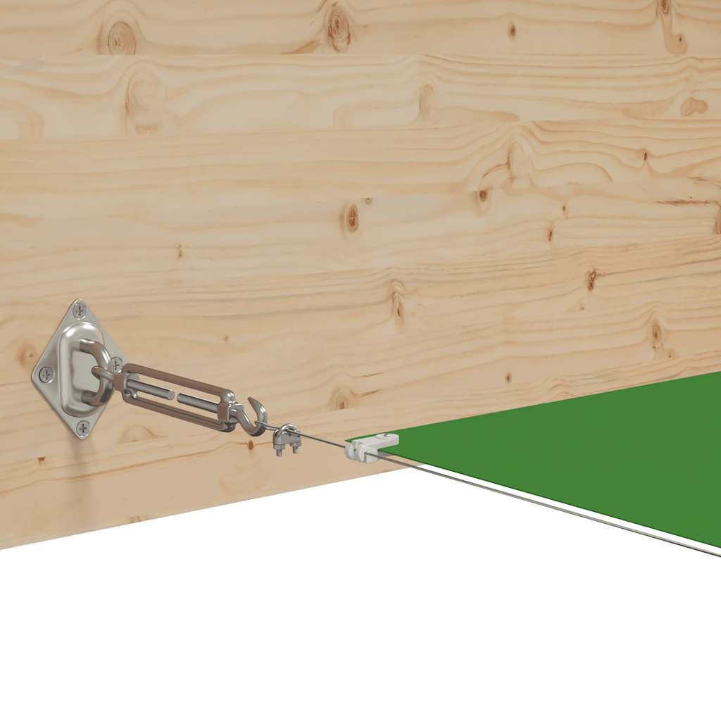 Toldo vertical 100x600 cm tecido oxford verde-claro