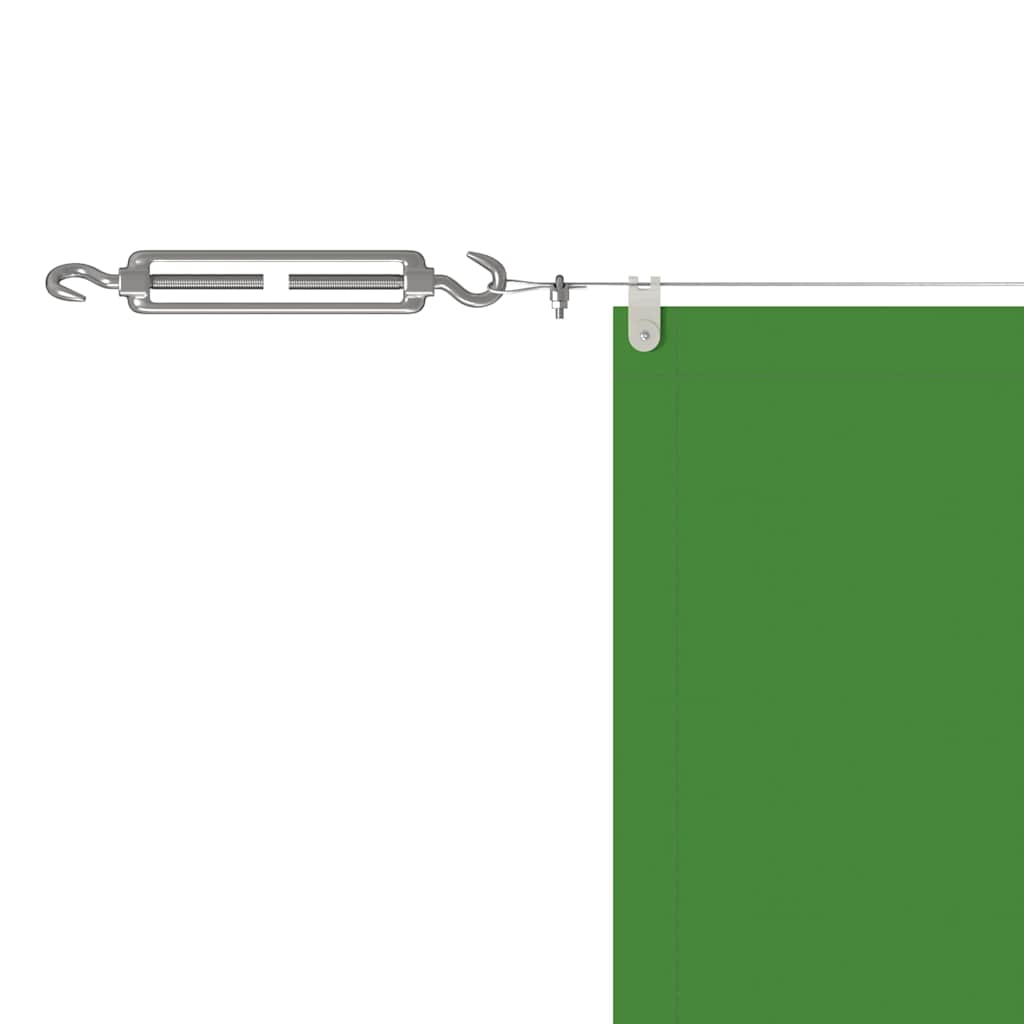 Toldo vertical 100x1200 cm tecido oxford verde-claro