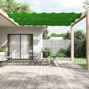 Toldo vertical 180x600 cm tecido oxford verde-claro
