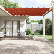 Toldo vertical 180x1000 cm tecido oxford cor terracota
