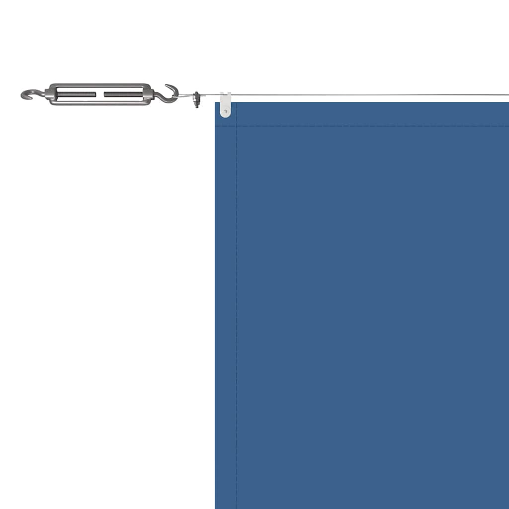 Toldo vertical 60x1000 cm tecido oxford azul