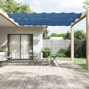 Toldo vertical 60x1200 cm tecido oxford azul