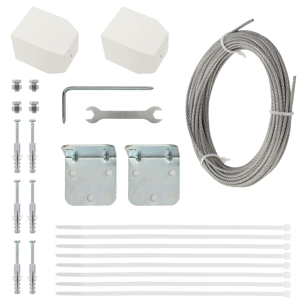 Tela de varanda 140x240 cm tecido oxford azul