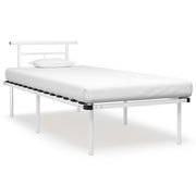 Estrutura de cama metal 90x200 cm branco