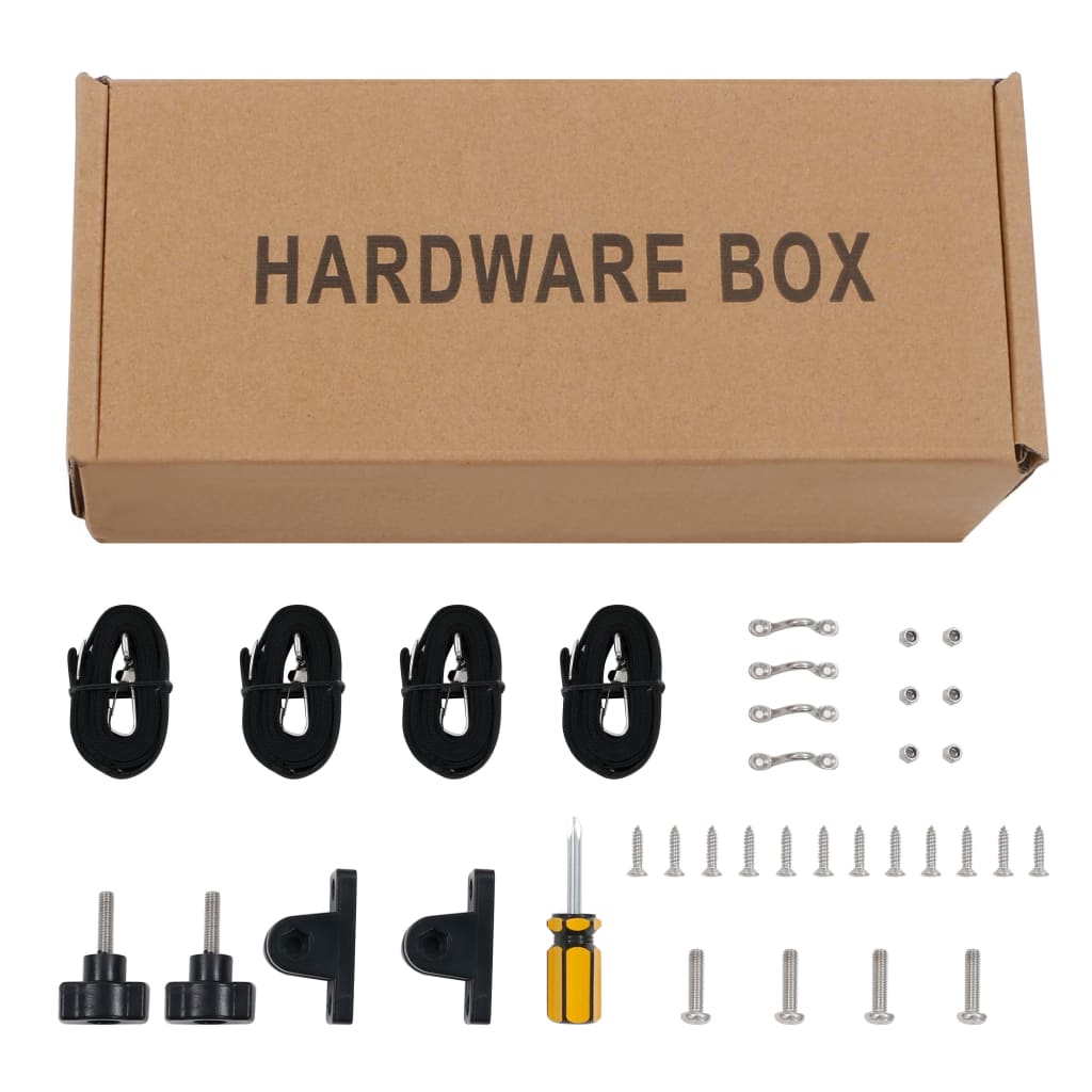 Toldo em 2 arcos Bimini 180x150x110 cm antracite