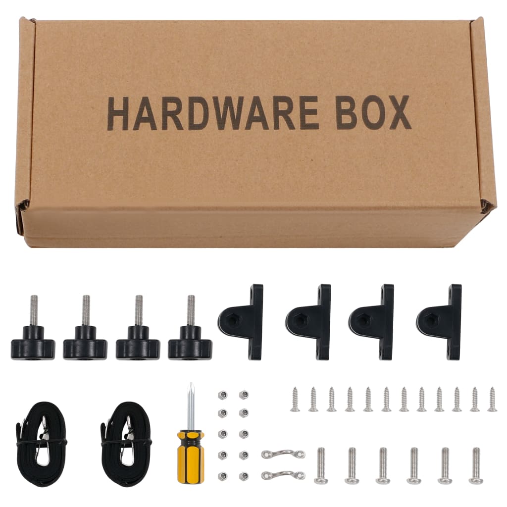 Toldo em 4 arcos Bimini 243x(230-244)x137 cm antracite