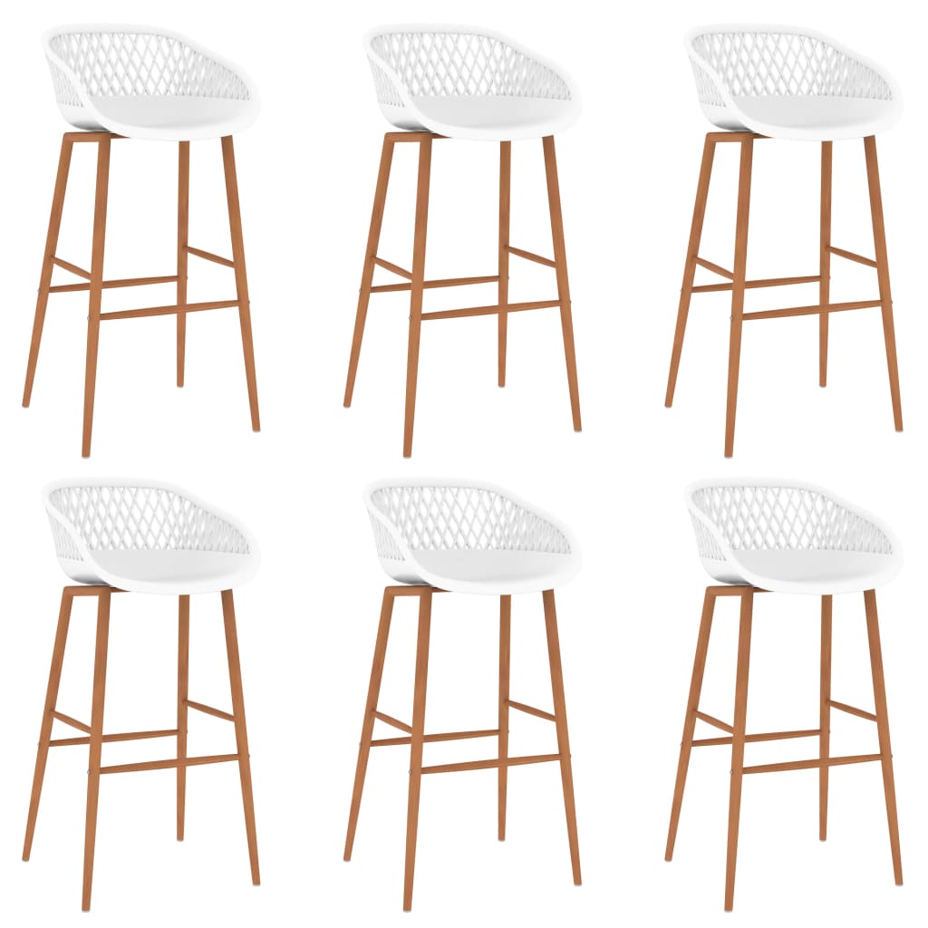 5 pcs conjunto de bar branco