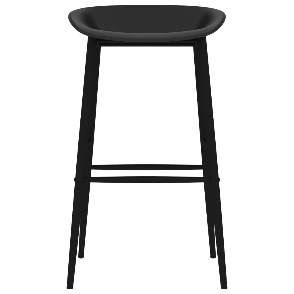 7 pcs conjunto de bar branco e preto