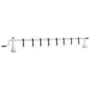 Enrolador para cobertura de piscina com base de plástico