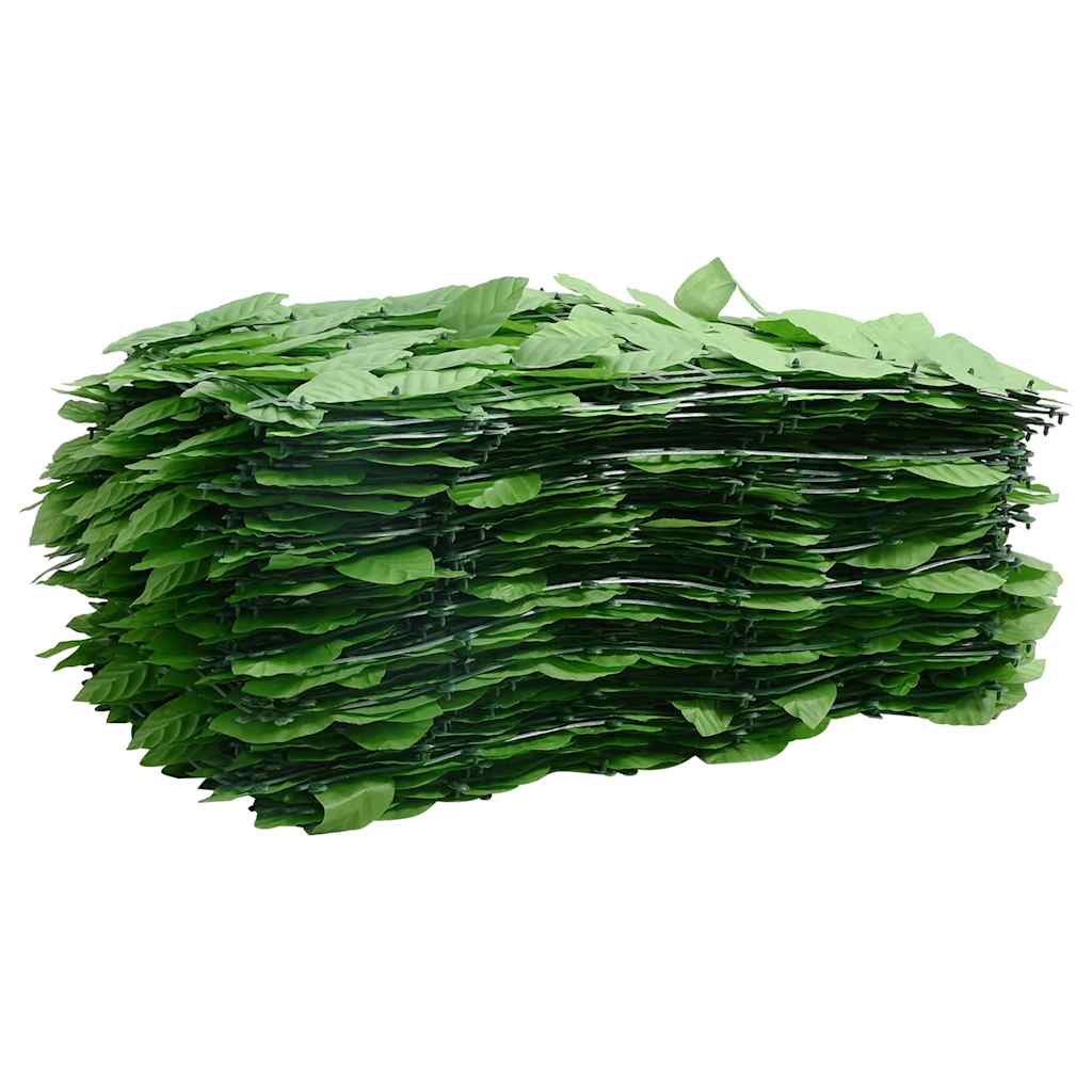 Tela de varanda com folhas verde 600x75 cm